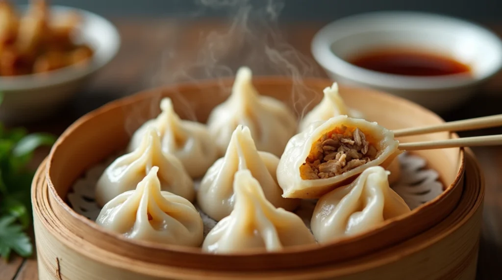 Steamed Chicken Soup Dumplings