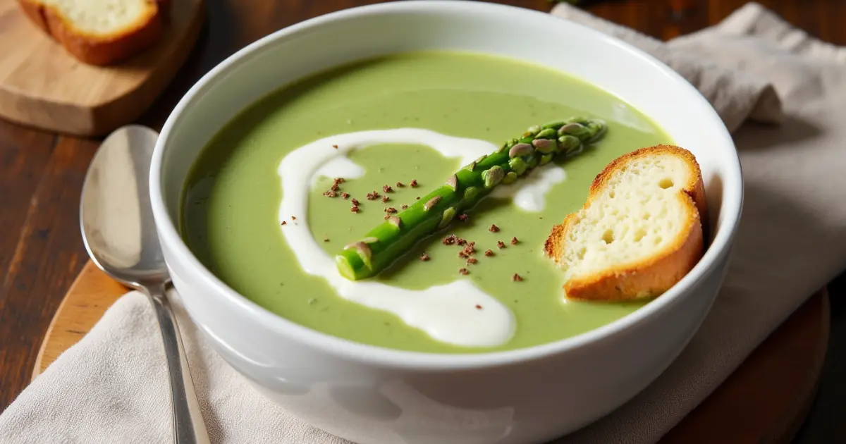 Cream of Asparagus Soup