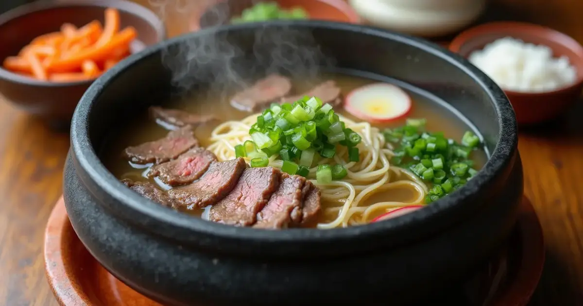 Yi's Traditional Korean Beef Soup First-Time Tips